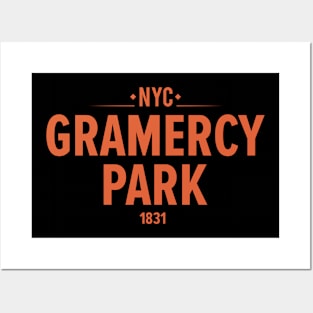 Gramercy Park: Authentic NYC Streetwear for Urban Explorers Posters and Art